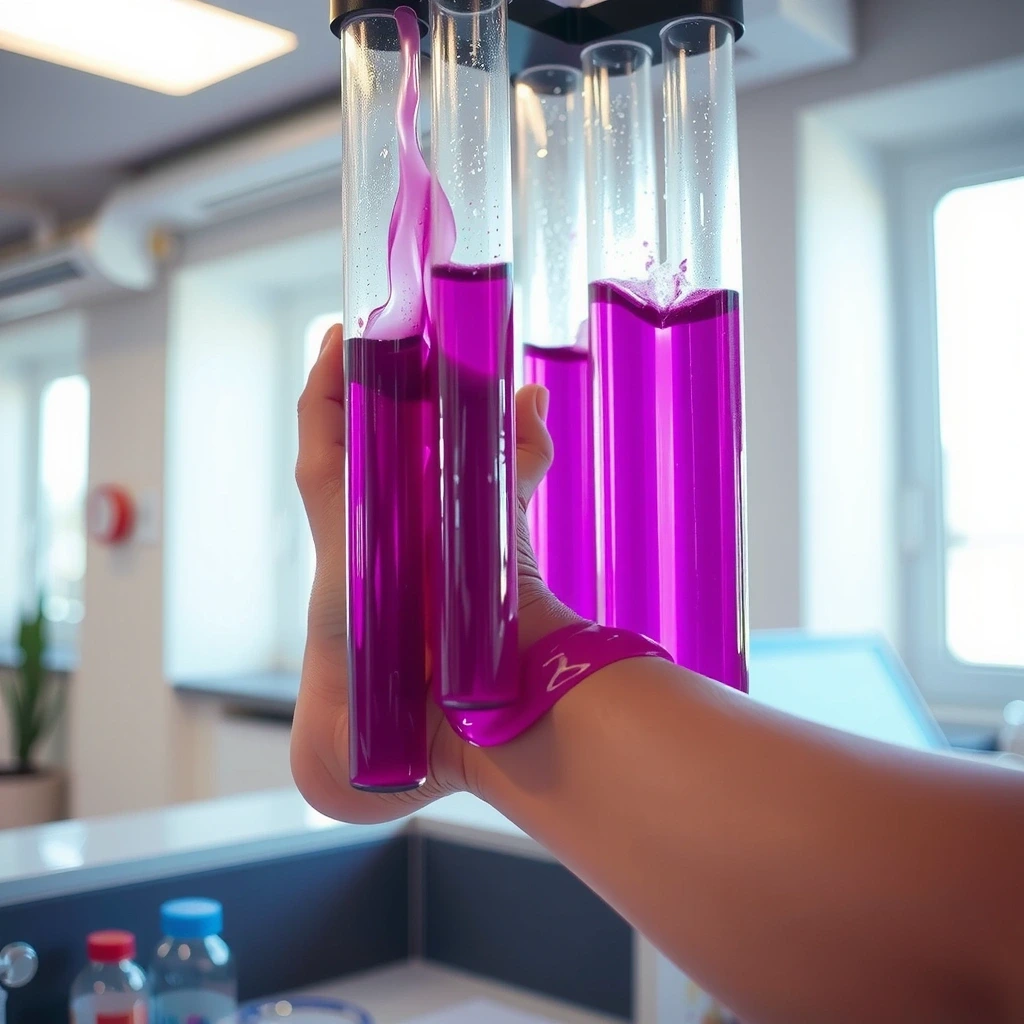 Flux veineux stylisé